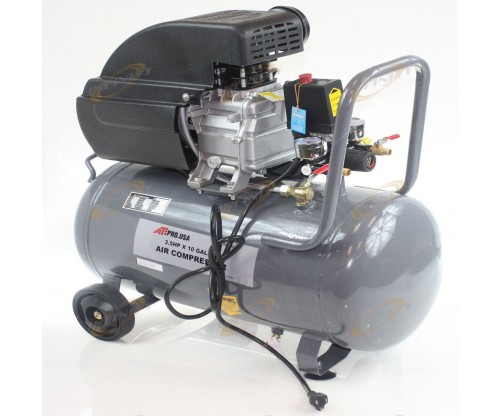 3.5HP 10 Gallon Air Compressor with Steel air Tank Max 145PSI 110V